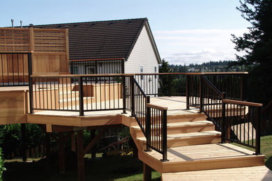 This is an example of a porch design in Portland.