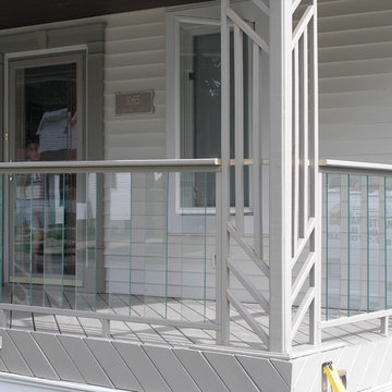 Designed and built custom Front porch Gazebo style