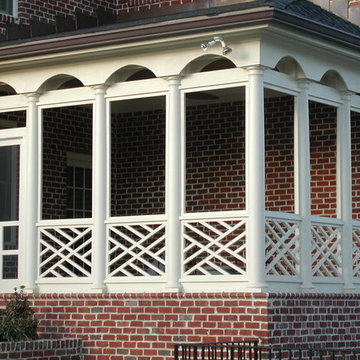 Detailed Screened Porch