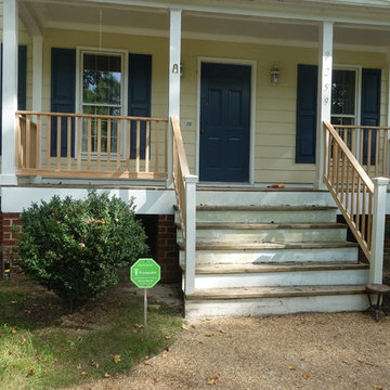 DIY Front Porch Railing Replacement