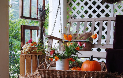 Give Your Porch Some Rustic Fall Style