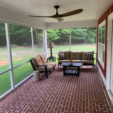 DP-1292 - rear porch that the clients screened
