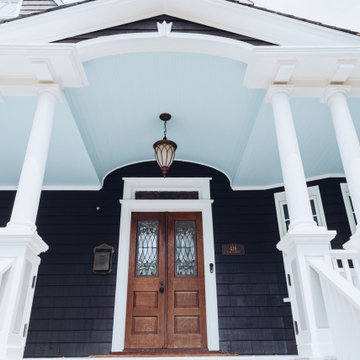 Elm Street Front Porch Remodel