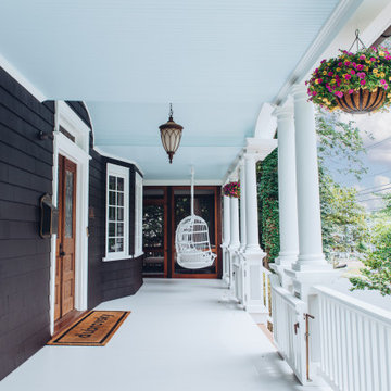 Elm Street Front Porch Remodel