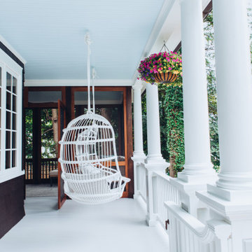 Elm Street Front Porch Remodel