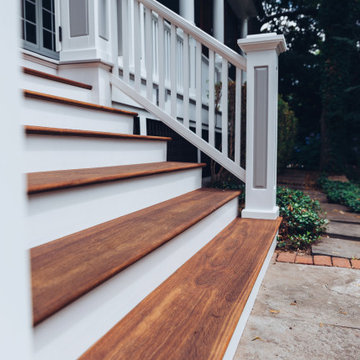 Elm Street Front Porch Remodel
