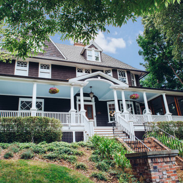 Elm Street Front Porch Remodel