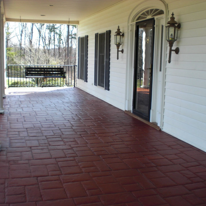 75 Stamped Concrete Porch Ideas You'll Love - December, 2024 | Houzz