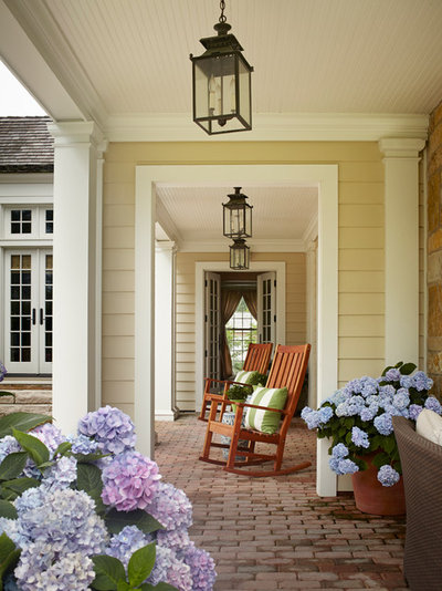 Traditional Porch by BBA Architects