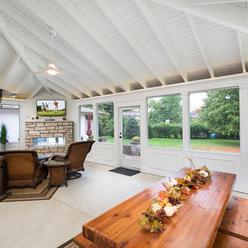 Expansive Screened Porch Addition