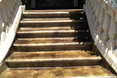 Photo of a classic staircase in Sacramento.
