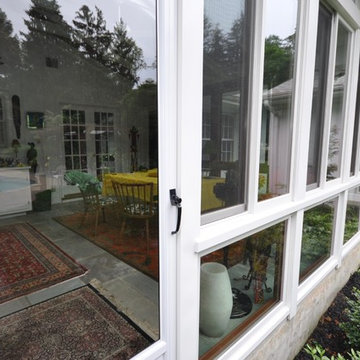 Exterior Porch Door and Window Details