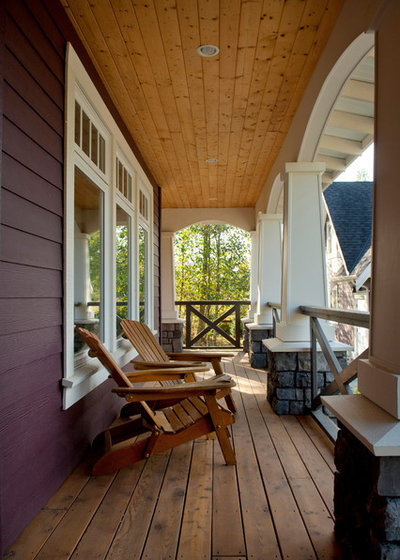 Traditional Porch by Revival Arts | Architectural Photography