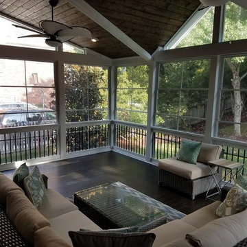 EZE Breeze Screened Porch with T&G Wood Floor in Davidson, NC