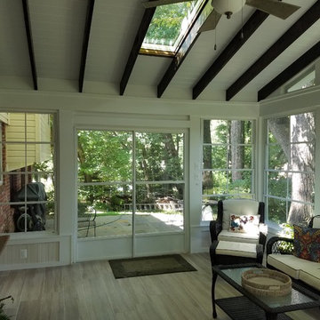 Fairfax porch - Horizontal side slider door