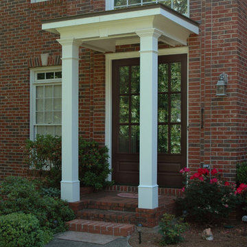 Flat Roof Front Porch - Photos & Ideas | Houzz