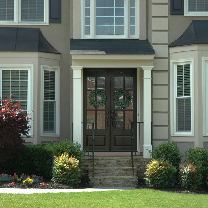Flat Roof Front Porch Photos & Ideas Houzz