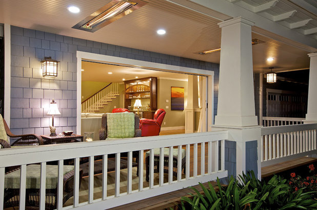 Traditional Porch by Christian Rice Architects, Inc.
