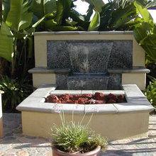 firepit / water features