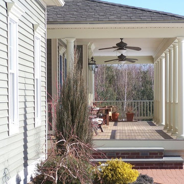 Front covered porch