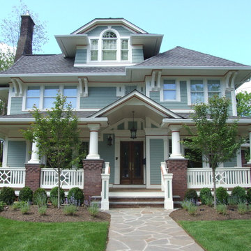Front Exterior of this turn of the century home in Westfield, NJ