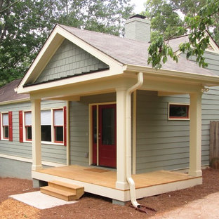 Immagine di un portico stile americano
