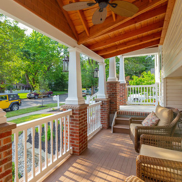 Front Porch & Portico Addition