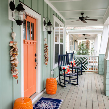 Front Porch of Seaside Cottage