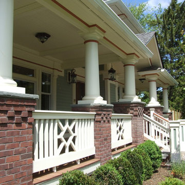 Front Porch on this "Turn of the Century" Home - Westfield, NJ