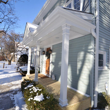 Front Porch Remodel in Evanston, IL.