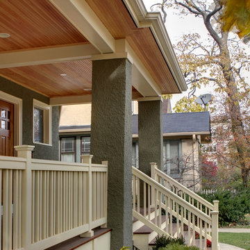 Front Porch Remodeling Projects by Roberts Design Build