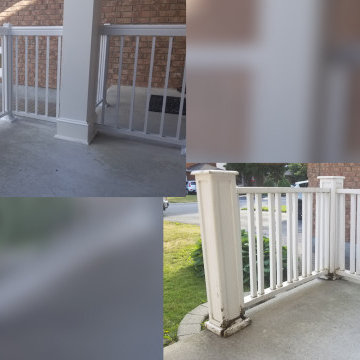 Front Porch Renovation Project