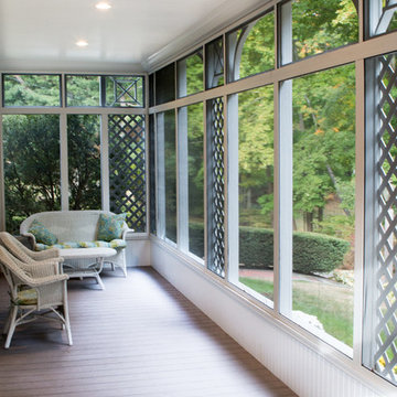 Front Porch, With Azek & Screening