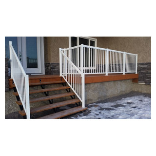 Front step Railings - Porch - Other - by Best Price Railing | Houzz