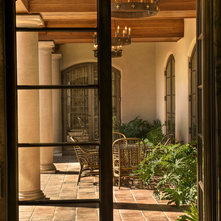 Mediterranean Porch by Gabriel Builders Inc.