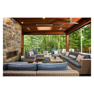 Great Falls Grandeur - Modern - Veranda - DC Metro - by KohlMark ...