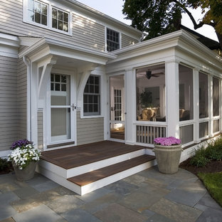 Greek Revival Remodel - Screened Porch