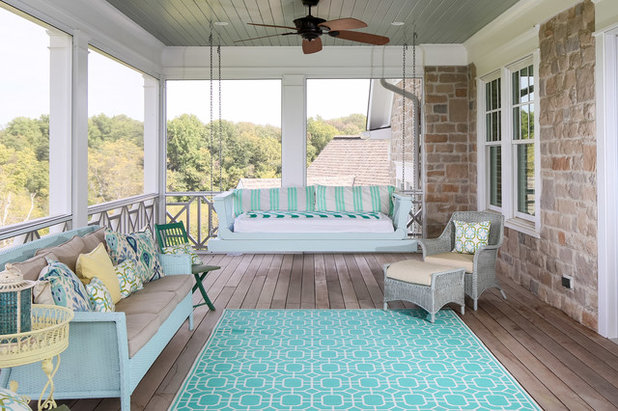 Beach Style Porch by Artisan Signature Homes