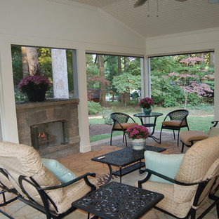 Inspiration for an eclectic porch remodel in DC Metro
