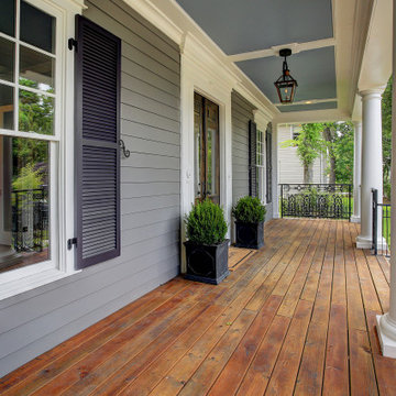 Historic Houston Heights Custom Home with New Orleans Style Charm