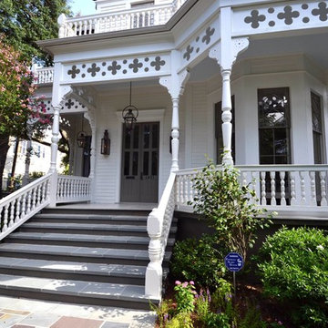 Historic mansion restoration in the Garden District