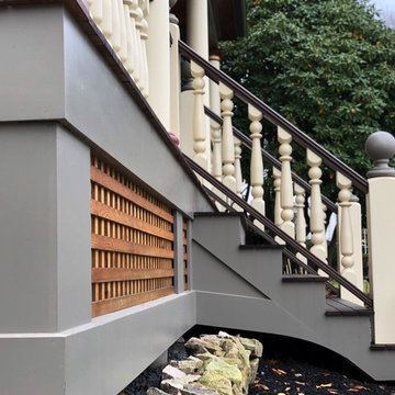 Historic Porch & siding Restoration - 19th Century Victorian