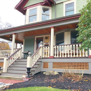 Historic Porch & siding Restoration - 19th Century Victorian
