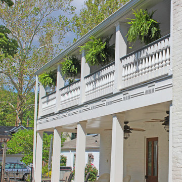 Historic Porch Preservation in Madison, IN