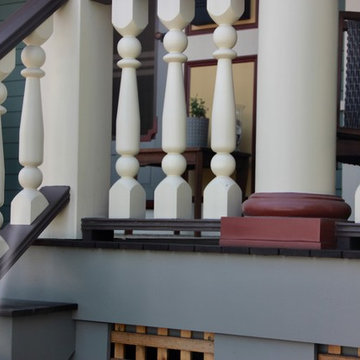 Historic Porch Restoration - 19th Century Victorian