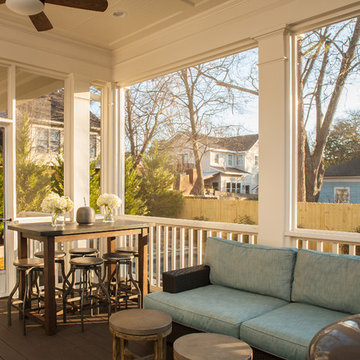 Historic Whole House Renovation - Screened Porch