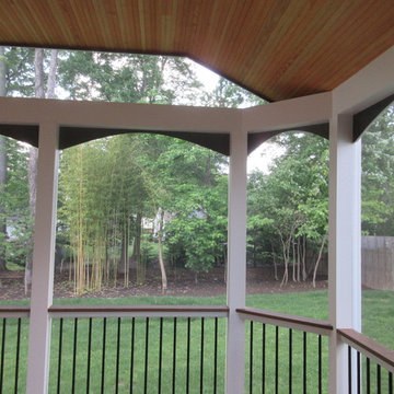 Interior view of porch
