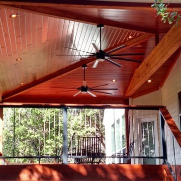 Ipe Deck and Porch on Rob Roy at the Lake in West Austin, TX