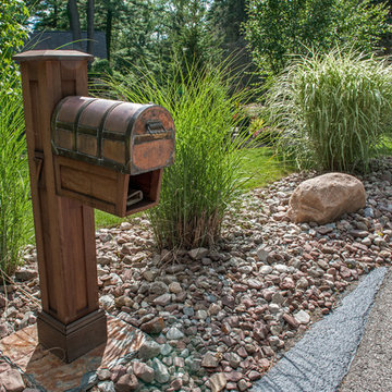Ipe Wood Mailbox Post