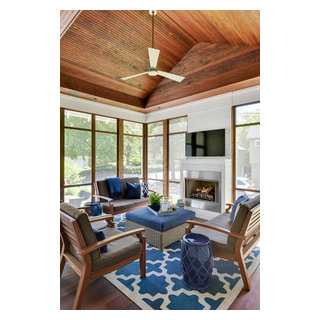 Lake Cottage Chic - Beach Style - Porch - Phoenix - by Mary Rossi ...